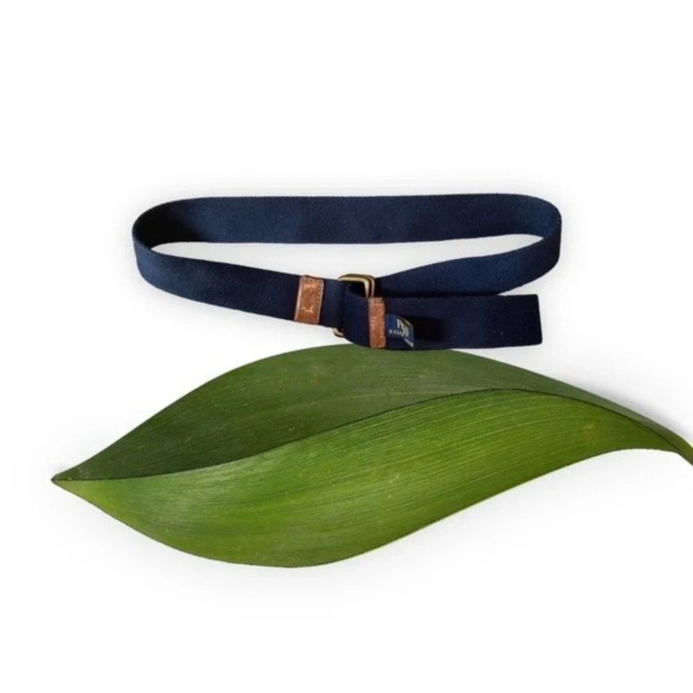 Polo by Ralph Lauren Belt Unisex M/L‎ Blue RN#41301 EUC